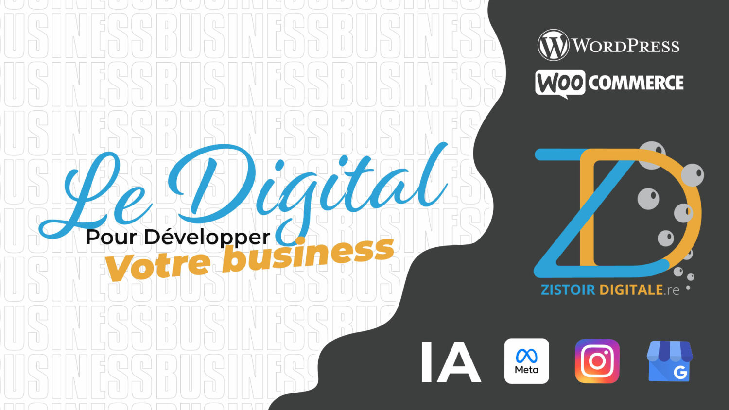 Création site internet, community manager réseaux sociaux à La Réunion