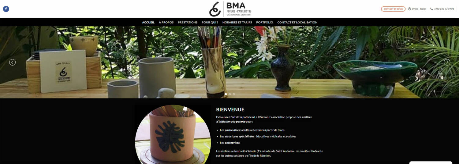 Création site internet, community manager réseaux sociaux à La Réunion